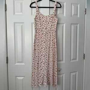 Reformation Floral Tea Dress